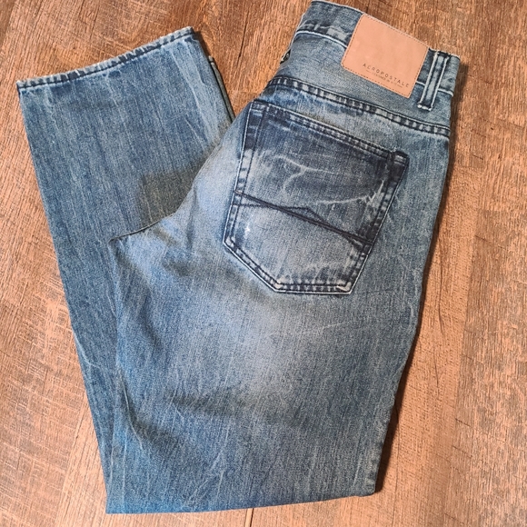 Aeropostale straight leg distressed jeans men's size 32/30 - Picture 12 of 13